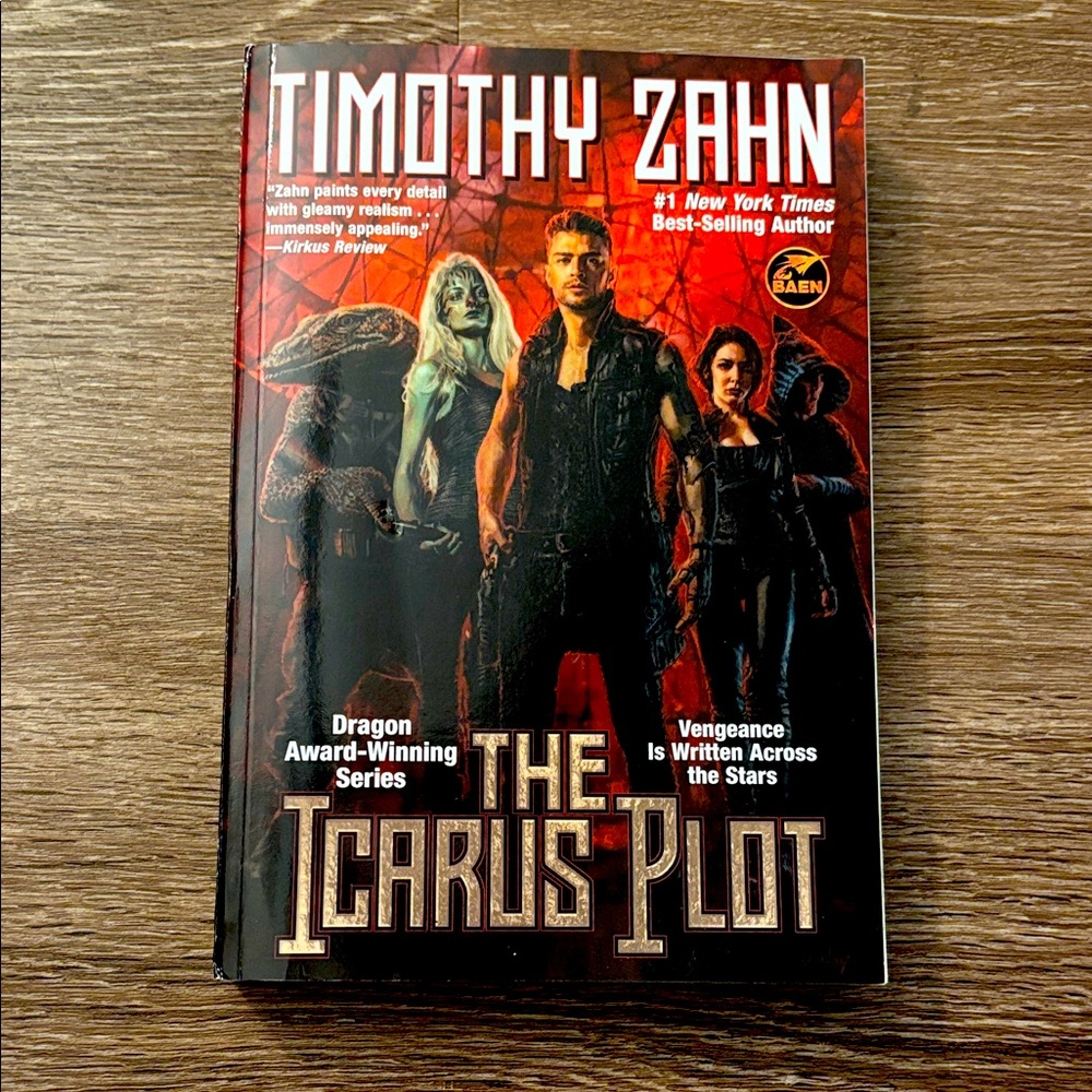 The Icarus Plot by Timothy Zahn - Hardcover Book Edition